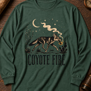 Coyote Fire Long Sleeve Shirt — Blue Spruce