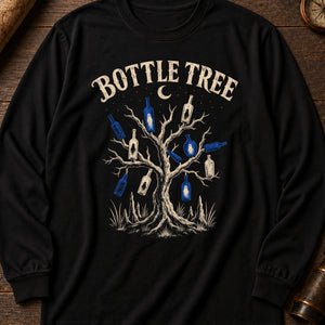 Bottle Tree Long Sleeve Shirt — Black