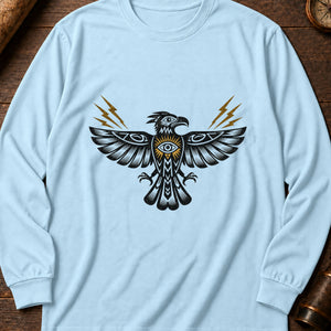 Thunderbird Omen Long Sleeve Shirt — Chambray