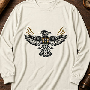 Thunderbird Omen Long Sleeve Shirt — Ivory