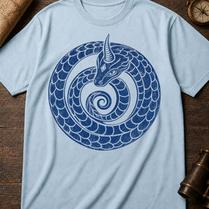 Horned Serpent Omen — chambray