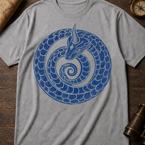 Horned Serpent Omen — grey