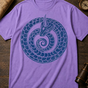 Horned Serpent Omen — violet