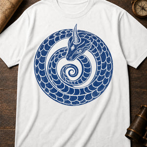 Horned Serpent Omen — white