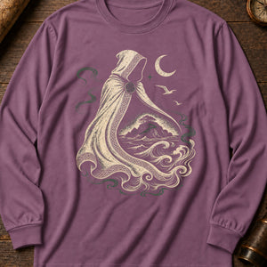 Mist Cloak Long Sleeve Shirt — Berry