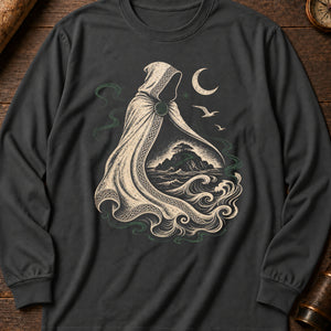 Mist Cloak Long Sleeve Shirt — Pepper