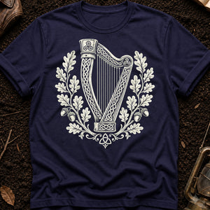 The Dagda's Harp — true navy (WS_mockup1 15)