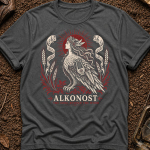 Alkonost songbird — pepper