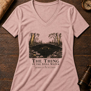 Bunyip Billabong Women's V-Neck Tee — heather peach