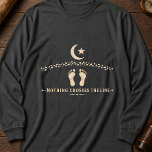Salt Line Threshold Long Sleeve Shirt — Pepper