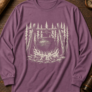 The Yule Ogress Long Sleeve Shirt — Berry
