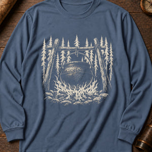The Yule Ogress Long Sleeve Shirt — Blue Jean