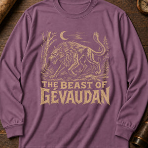Beast of Gévaudan Long Sleeve Shirt — Berry