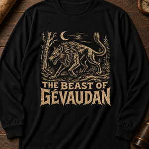 Beast of Gévaudan Long Sleeve Shirt — Black