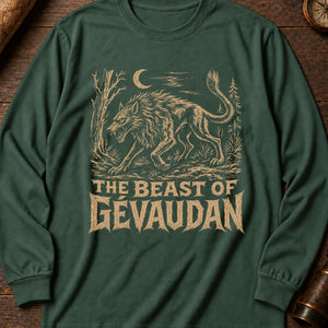 Beast of Gévaudan Long Sleeve Shirt — Blue Spruce