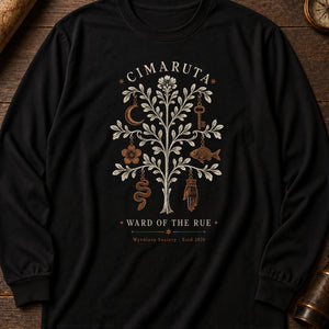 Cimaruta Charm Long Sleeve Shirt — Black