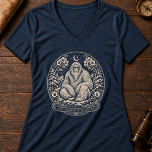 Yeti Snow Sentinel Women's V-Neck Tee — heather navy
