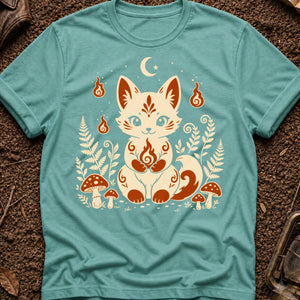 Little Fox Fire Friend — seafoam