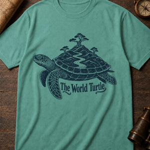 The World Turtle — seafoam