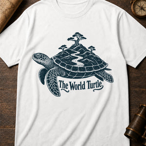The World Turtle — white