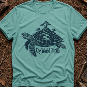 The World Turtle — seafoam