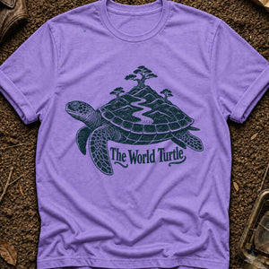 The World Turtle — violet