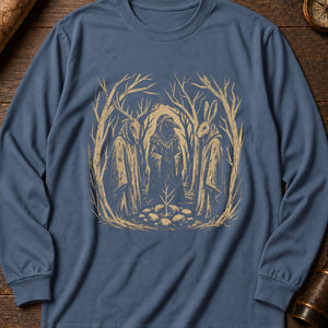 The Forest Coven Long Sleeve Shirt — Blue Jean