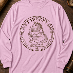 Taweret The Guardian Long Sleeve Shirt — Blossom