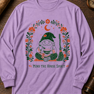 Little Domovoi Hearth Long Sleeve Shirt — Orchid