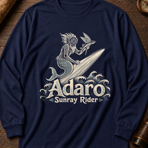 Adaro Sunray Rider Long Sleeve Shirt — True Navy