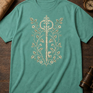 The Hedge Maze Key — seafoam