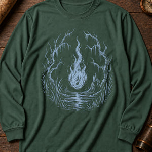 Will-o'-the-Wisp Long Sleeve Shirt — Blue Spruce