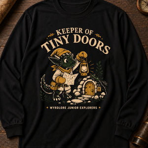 Kobold Lantern Helper Long Sleeve Shirt — Black