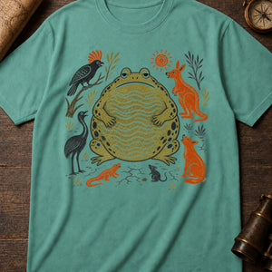 Tiddalik Frog — seafoam