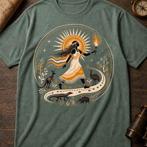 Sun Woman Journey — blue spruce