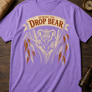 Drop Bear Warning — violet