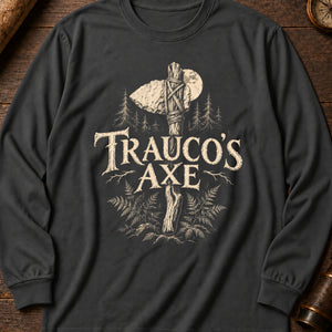 The Trauco's Axe Long Sleeve Shirt — Pepper