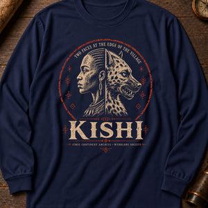 Kishi Two-Face Long Sleeve Shirt — True Navy