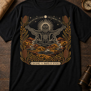 Baiame Sky Father — black