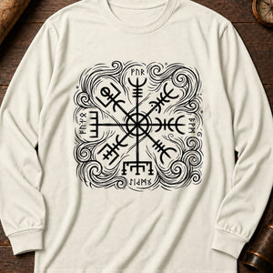 Galdrabók Sea Charm Long Sleeve Shirt — Ivory
