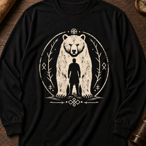 The Fylgja's Form Long Sleeve Shirt — Black