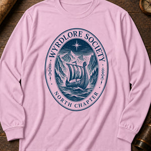 Northern Reaches Badge Long Sleeve Shirt — Blossom