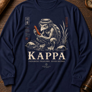 Kappa Cucumber Long Sleeve Shirt — True Navy