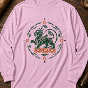 Pixiu Keeper Long Sleeve Shirt — Blossom