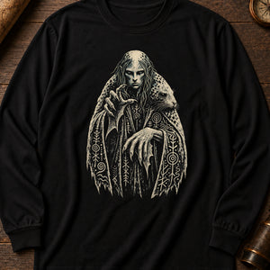 Finfolk Sorcerer Long Sleeve Shirt — Black