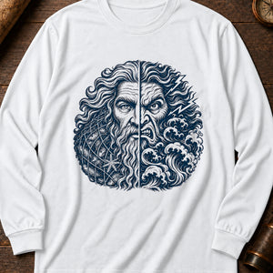 The Two Buccas Long Sleeve Shirt — White