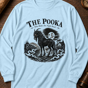 The Pooka's Road Long Sleeve Shirt — Chambray