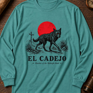 El Cadejo's Watch Long Sleeve Shirt — Seafoam