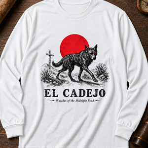 El Cadejo's Watch Long Sleeve Shirt — White
