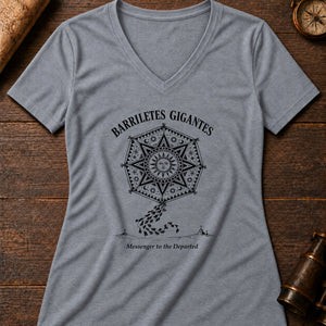 Barriletes Gigantes Women's V-Neck Tee — athletic heather
